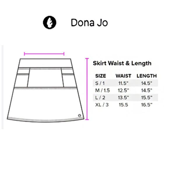 Dona Jo Skort Psychedelic Print Athletic Tennis Pickleball Golf Size S - Picture 11 of 12